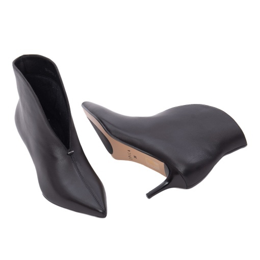 Botine dama din piele naturala, Epica 3785-20B-Y335 01-N, negru - Img 3