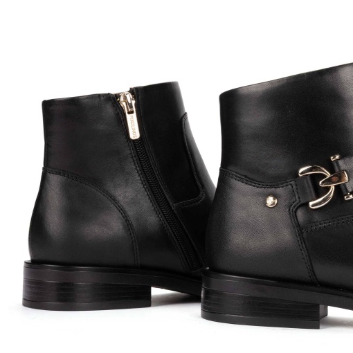 Botine dama din piele naturala, Pikolinos, PUERTOLLANO W3C W3C-8911 BLACK, negru - Img 5