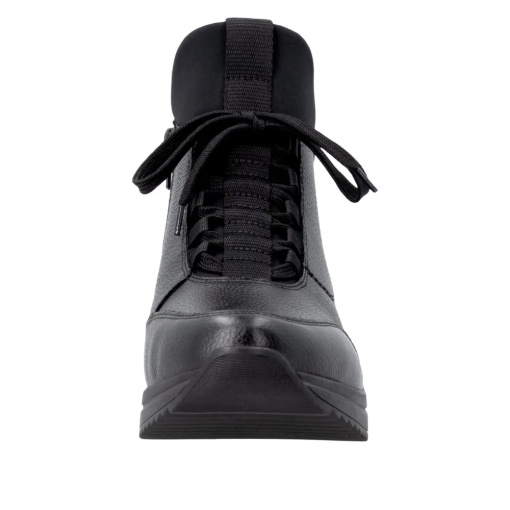 Botine dama din piele naturala, Remonte D0T81-00, negru - Img 7
