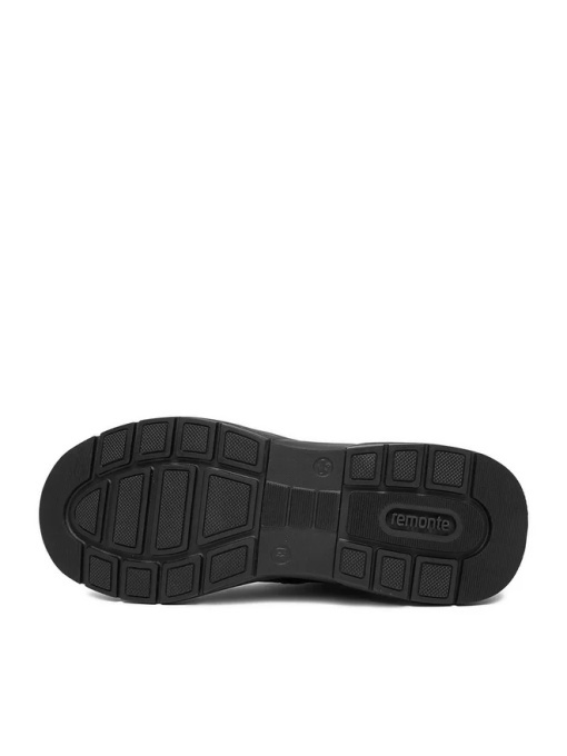 Botine dama din piele naturala, Remonte, D6683-03, negru - Img 7