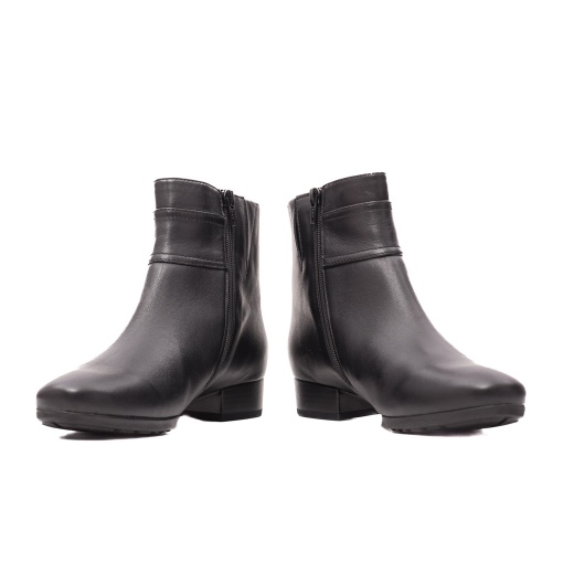 botine negre gabor