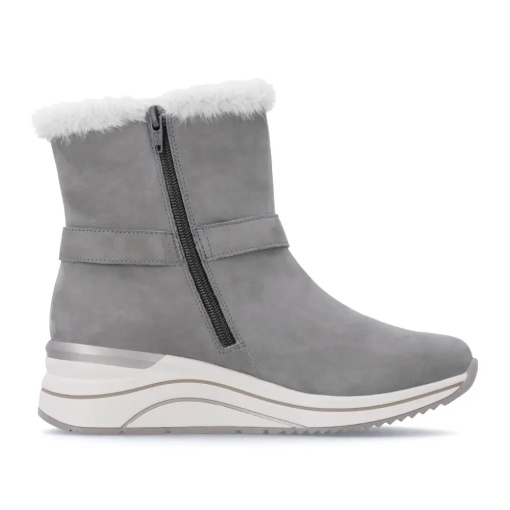 Botine dama Remonte D0T82-42, gri - imagine 3