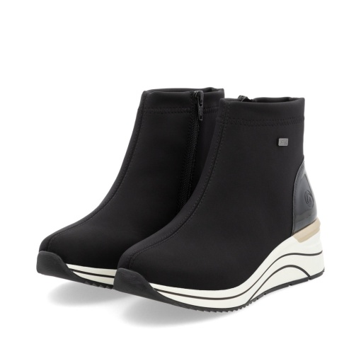 Botine impermeabile negre Remonte D0T73-03 - Img 11