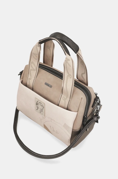 Geantă Damă Anekke 42751-177 - Design Artistic cu Strasuri - 28 cm - Img 7