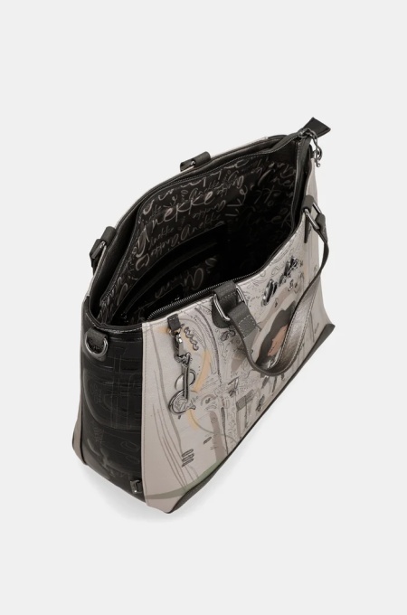 Geanta eleganta SQUARE CROSSBODY ORCHESTRA din piele ecologica, Anekke 43801-447 Multicolor - Img 7