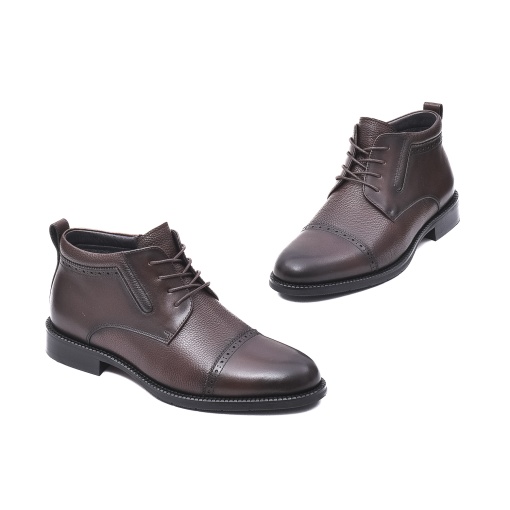 Ghete elegante, piele naturala, 3MKD6-2365-2B 02-N - Img 2