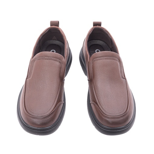 Pantofi barbati casual din piele naturala, Otter 3F5A0307-2M 02-N, maro - Img 5