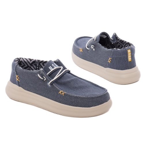 Pantofi barbati de vara din material textil, POLO U.S. GOLF S26-S00US4636, bleumarin - Img 3