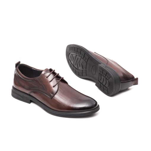 Pantofi barbati eleganti, piele naturala, 7R97792 C4-N, maro - Img 4