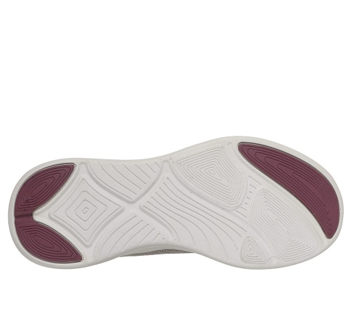 Pantofi barbati sport din material textil, Skechers BOBS MODA FLEX 118155 TPE TAUPE, taupe - Img 5