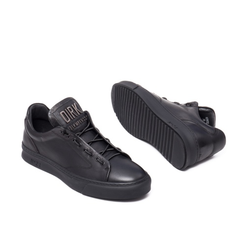 Pantofi casual adolescenti, piele naturala, 90985S, negru - Img 5