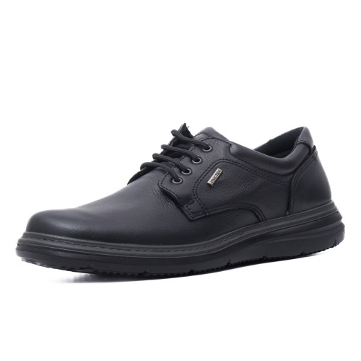 Pantofi casual cu siret, IMAC, IC851308 01-N, negru