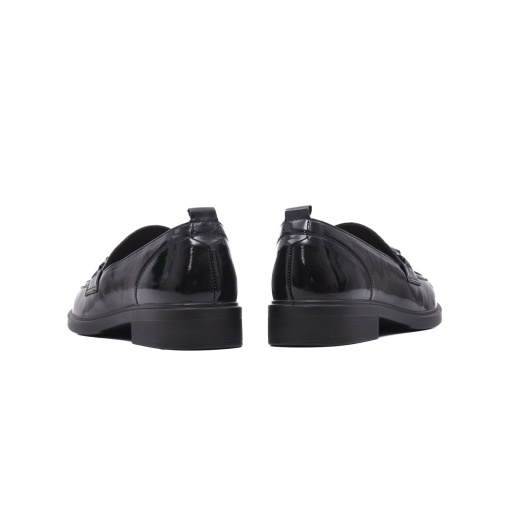 Pantofi casual piele lacuita cu toc mic X4X450017A 01-L - Img 3