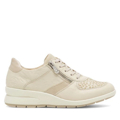 Pantofi casual Rieker piele, L4821-60 - Img 2