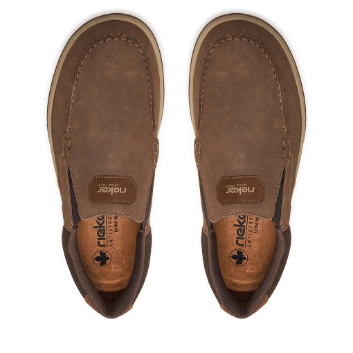 Pantofi casual Slip-On din piele intoarsa,17368-25 - Img 5