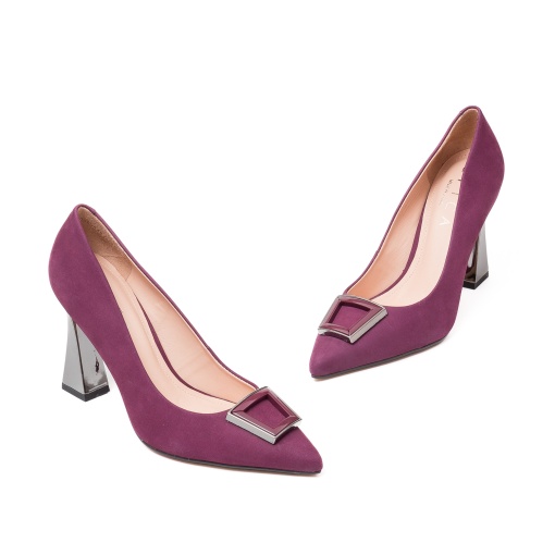 Pantofi cu toc clepsidra, OE10990-497-835 19-2 - Img 2