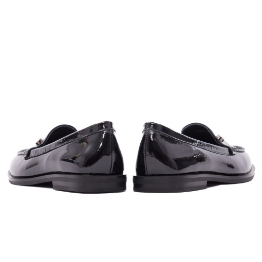 Pantofi dama casual din piele naturala lacuita, Epica 4ZFL80008A 01-L, negru - Img 6