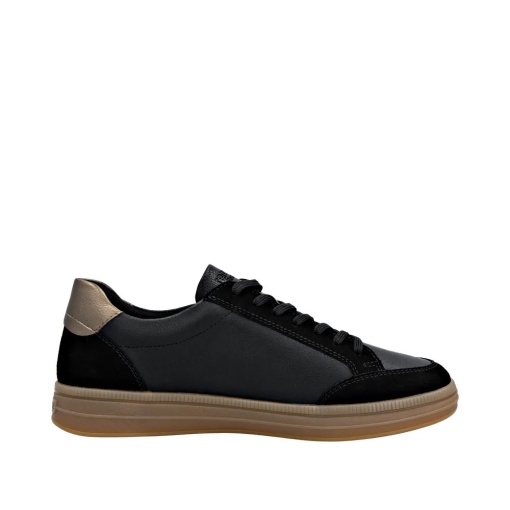 Pantofi dama casual din piele naturala, Remonte, D2C04-03, negru - Img 5