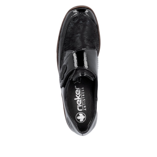 Pantofi dama casual, piele lacuita, 487C0-00 - Img 4