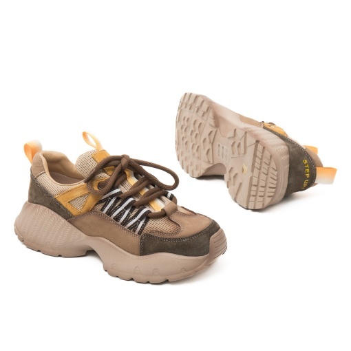 Pantofi dama cu talpa volumetrica, PASS Collection, 3OLY70002B H6-Z, multicolor - Img 4