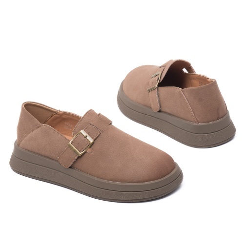 Pantofi dama din piele naturala, Feeling, 2809, coffee - Img 3