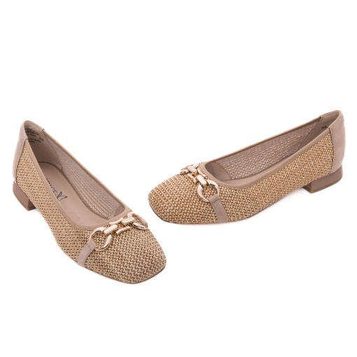 Pantofi dama eleganti din piele naturala, Caprice, 9-22503-42 311 BARK COMB, maro - Img 2