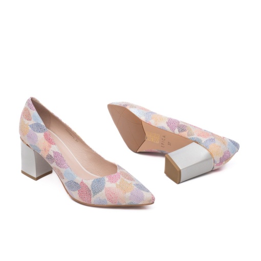 Pantofi dama eleganti, piele naturala, JIJI20041C J3-I, multicolor - Img 4