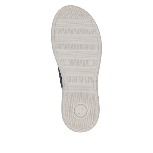 Pantofi dama, piele naturala, Rieker 50965-14, bleumarin - Img 10