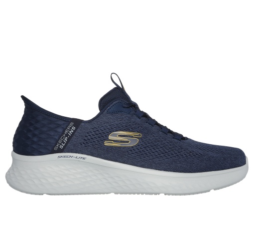 Pantofi Sport alergare Skechers, 232466 NYVL, Bleumarin - Img 2