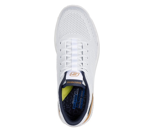 Pantofi sport barbati, Skechers, CORLISS - DORSET 210793 WHT - Img 3