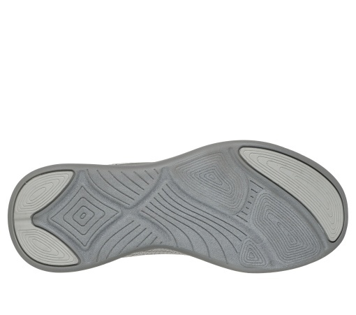 Pantofi sport damă Skechers gri cu Memory Foam Bobs Moda Flex-Mello 117731 Sage - Img 2