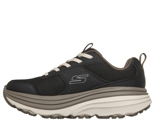 Skechers 180418 BKNT - negru / natur - detaliu profil