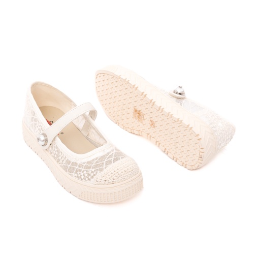 Pantofi vara dama, PASS Collection, 3VHT60006A 52-T, crem - Img 3