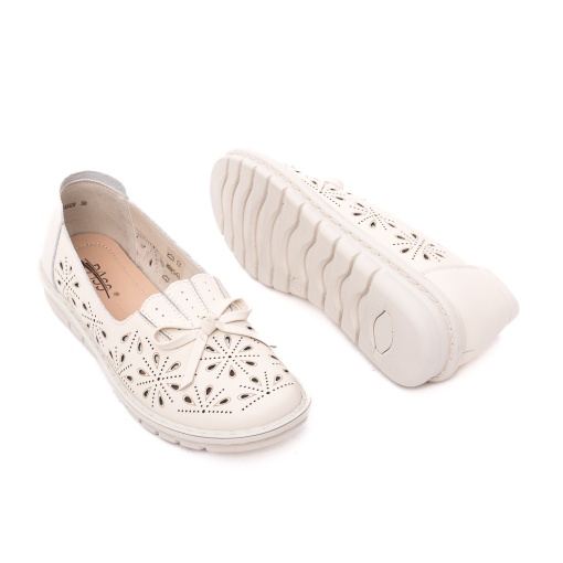 Pantofi vara dama, PASS Collection, X4X460002B 52-N, crem - Img 3
