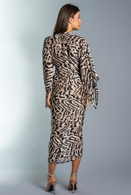 rochie bej hermosa