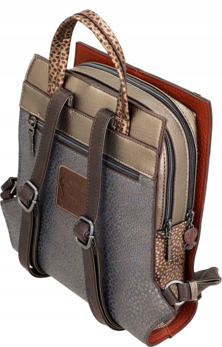 Rucsac damă ODYSSEY TULIP ORCHESTRA din piele ecologica, Anekke 43835-314 Multicolor - Img 2