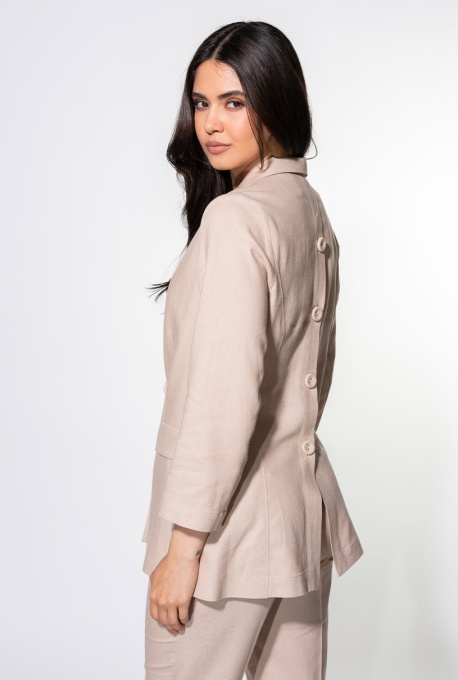Sacou Parma bej – eleganță lejeră și rafinament urban - Img 5