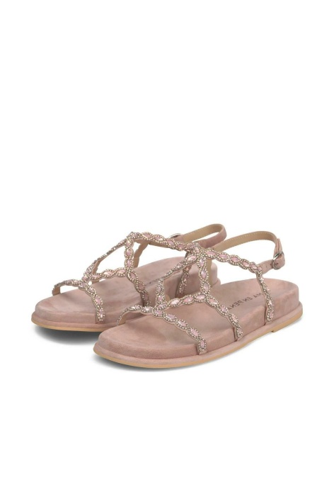 Sandale Damă Alma en Pena V267100 - Suede Old Pink - Img 2