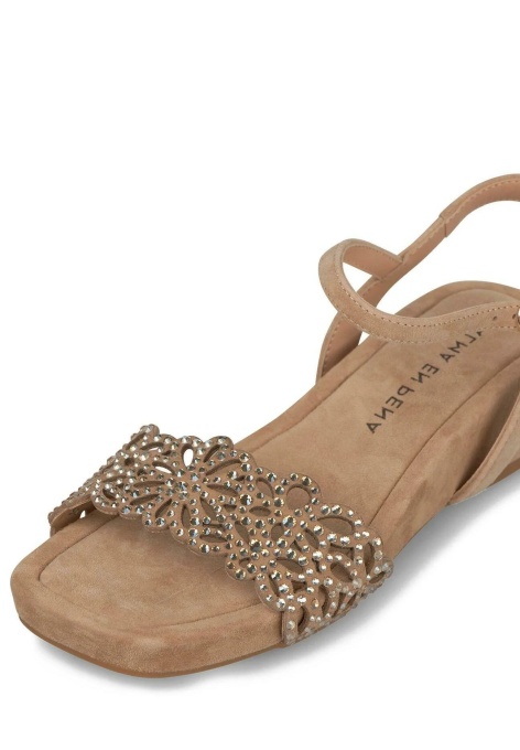 Sandale Damă Alma en Pena V267710 – Suede Sand - Img 3