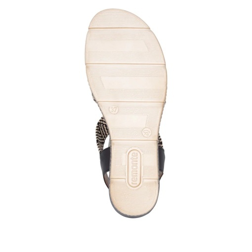 Sandale dama din piele ecologica, Remonte D2l54-03, negru - Img 10