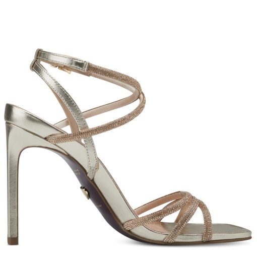 Sandale elegante, piele naturala, 28371/20 994 auriu - Img 4