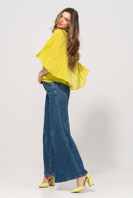 Bluza Hermosa verde-lime Ramia - Img 2
