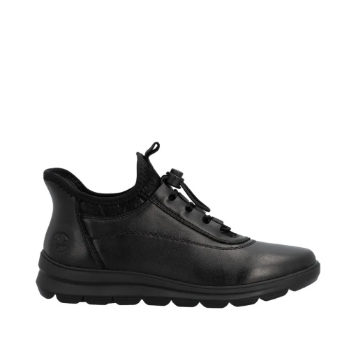 Botine casual din piele naturală Rieker Z0057-00 - Img 10