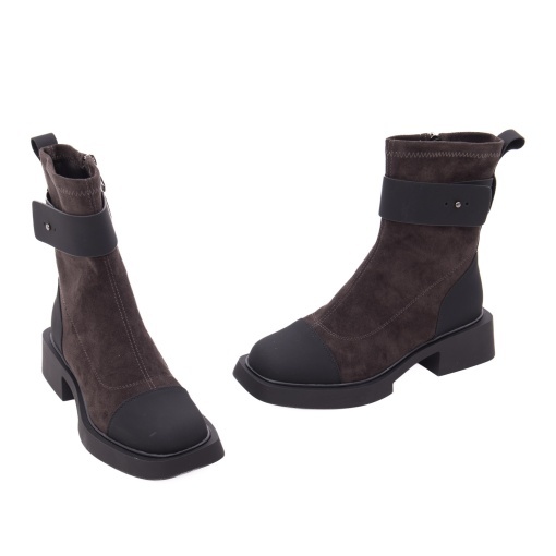 Botine dama KARISMA 1WC90008A 02-7, maro - imagine 2