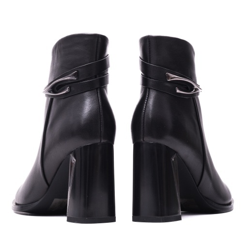 Botine dama din piele naturala, Epica, JIJI70040B 01-N, negru - Img 6