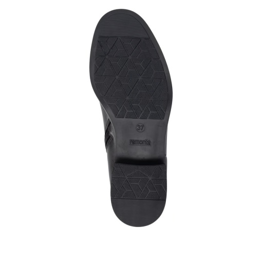 Botine dama din piele naturala intoarsa, Remonte D3U73-00, negru - Img 8