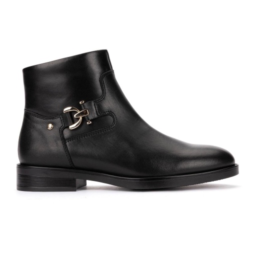 Botine dama din piele naturala, Pikolinos, PUERTOLLANO W3C W3C-8911 BLACK, negru - Img 2