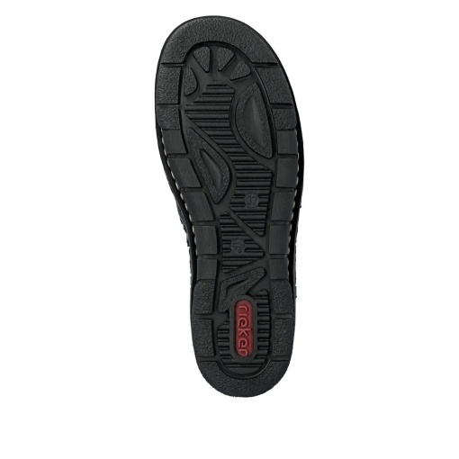 Botine dama din piele naturala, Rieker 73365-00, negru - Img 10