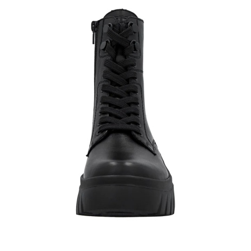 Botine dama din piele naturala, Rieker W1870-02, negru - Img 9