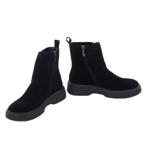 Botine dama KARISMA 1J890011A 01-I, negru - imagine 4